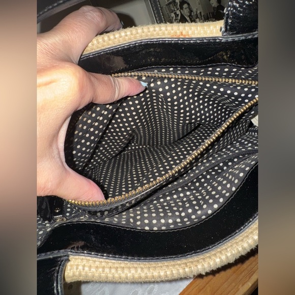 Kate Spade Tan and Black Bow Tote Bag - Picture 12 of 14
